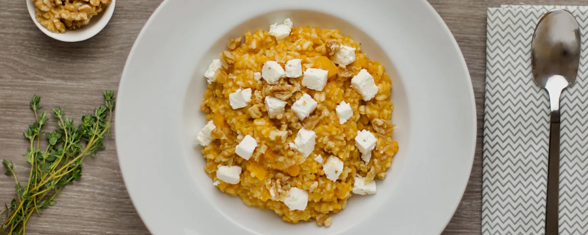 recipe kit Pumpkin and thyme risotto